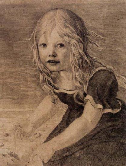 Karl friedrich schinkel Portrait of the Artist-s Daughter